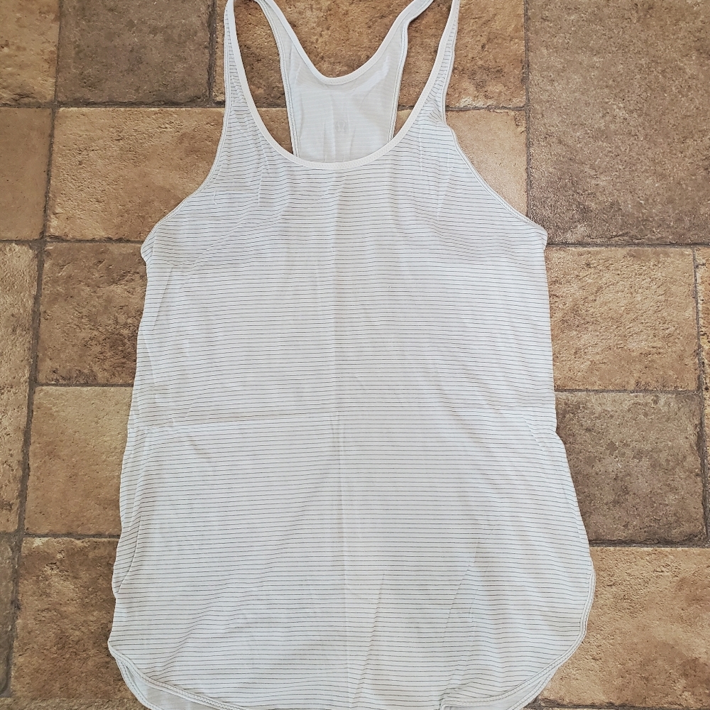 Lululemon striped tank top size small